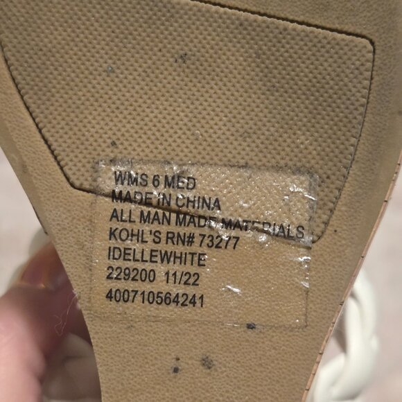 LC Lauren Conrad Idelle 2 Women's Wedge Sandal Size 6 - Picture 11 of 12